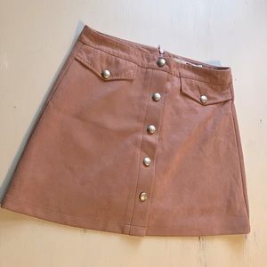 Hope Show rust pink skirt size medium nwot